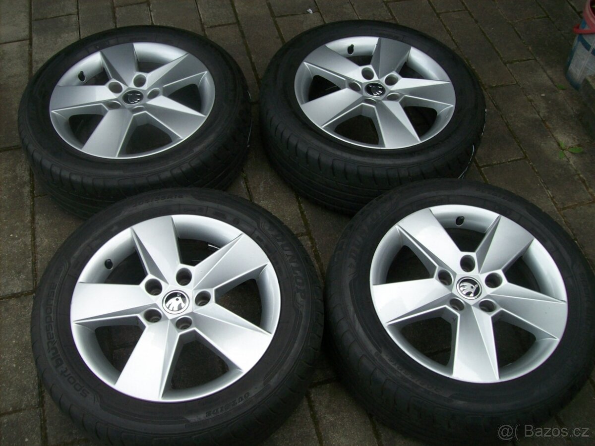 Alu ŠKODA Octavia III 205.55.16" DUNLOP