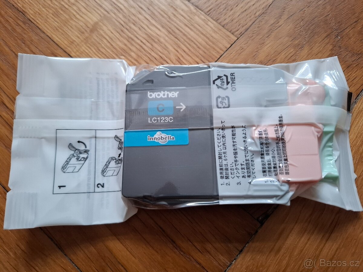 Brother Ink cartridge LC123C, Cyan, originál