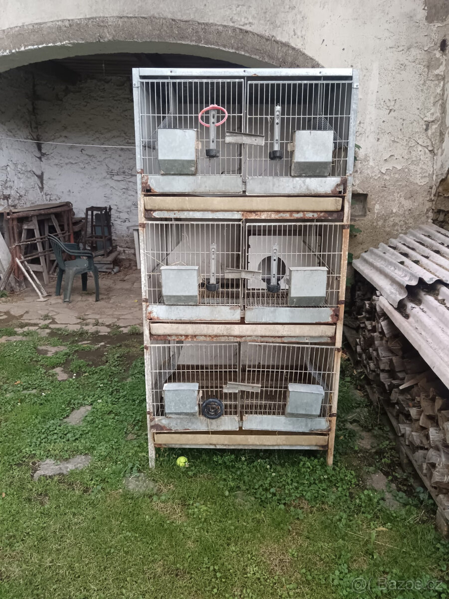 Králíkárna - 6 kotců