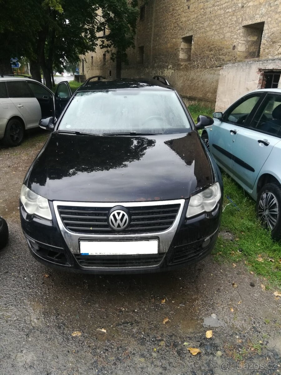 Prodám vůz VW passat B6 2.0TDi BMR na náhradní díly
