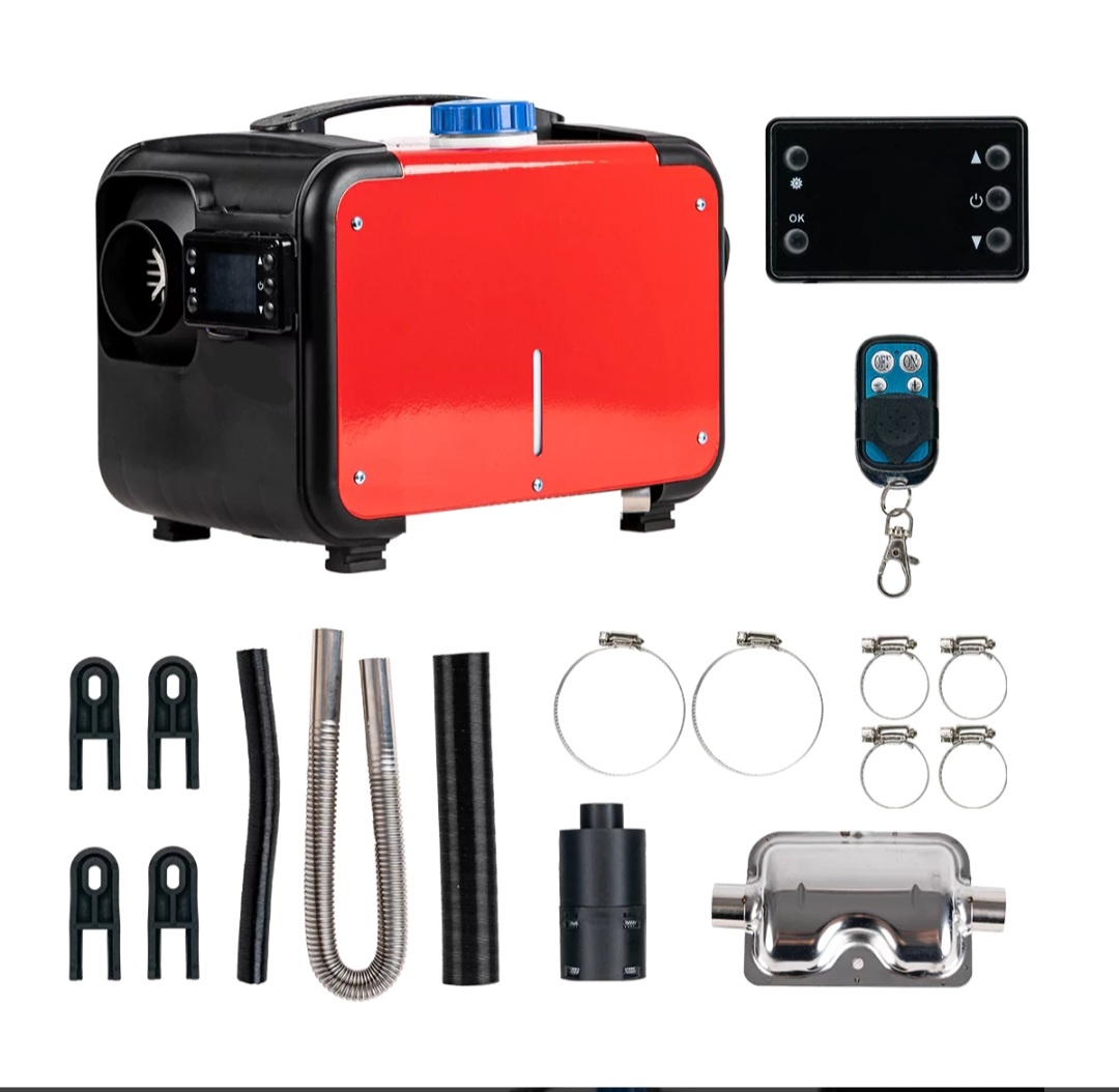 Nezávislé naftové topení 12/24V 8kw - NOVÉ