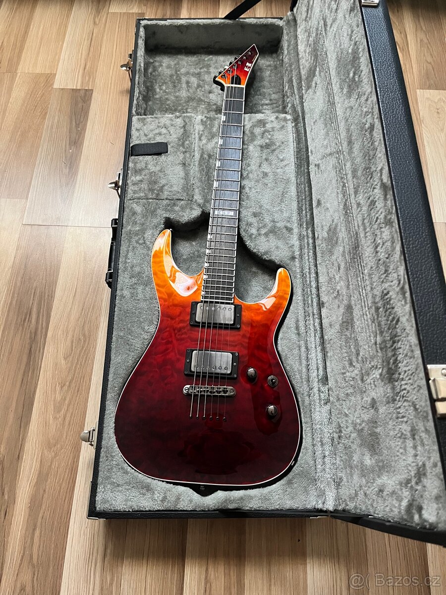 ESP E-II Horizon NT-II Amber Fade