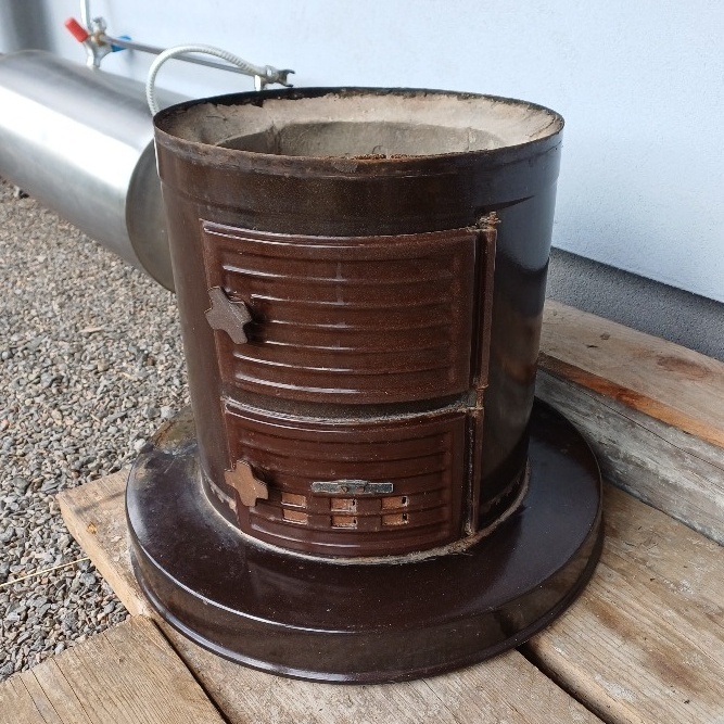 Lázeňská nerezová tlaková kamna