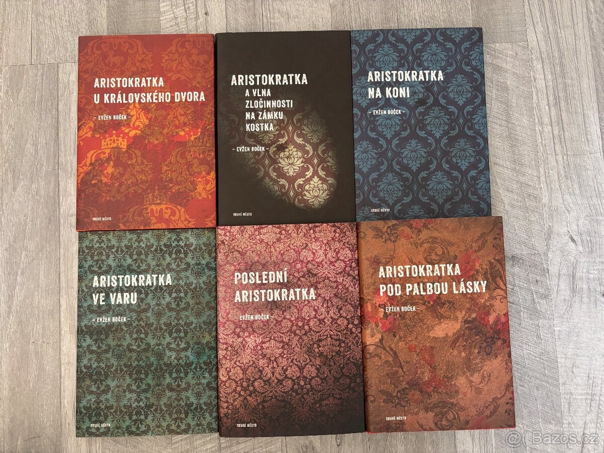 Kompletní série knih Aristokratka