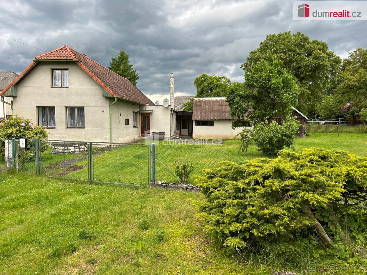 Prodej venkovského stavení v obci Prostřední Ves, okres Kutn