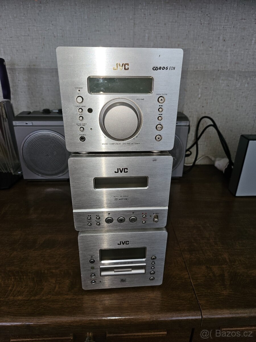 Prodám super JVC - UX-D99R- SUPER RETRO KOUSEK