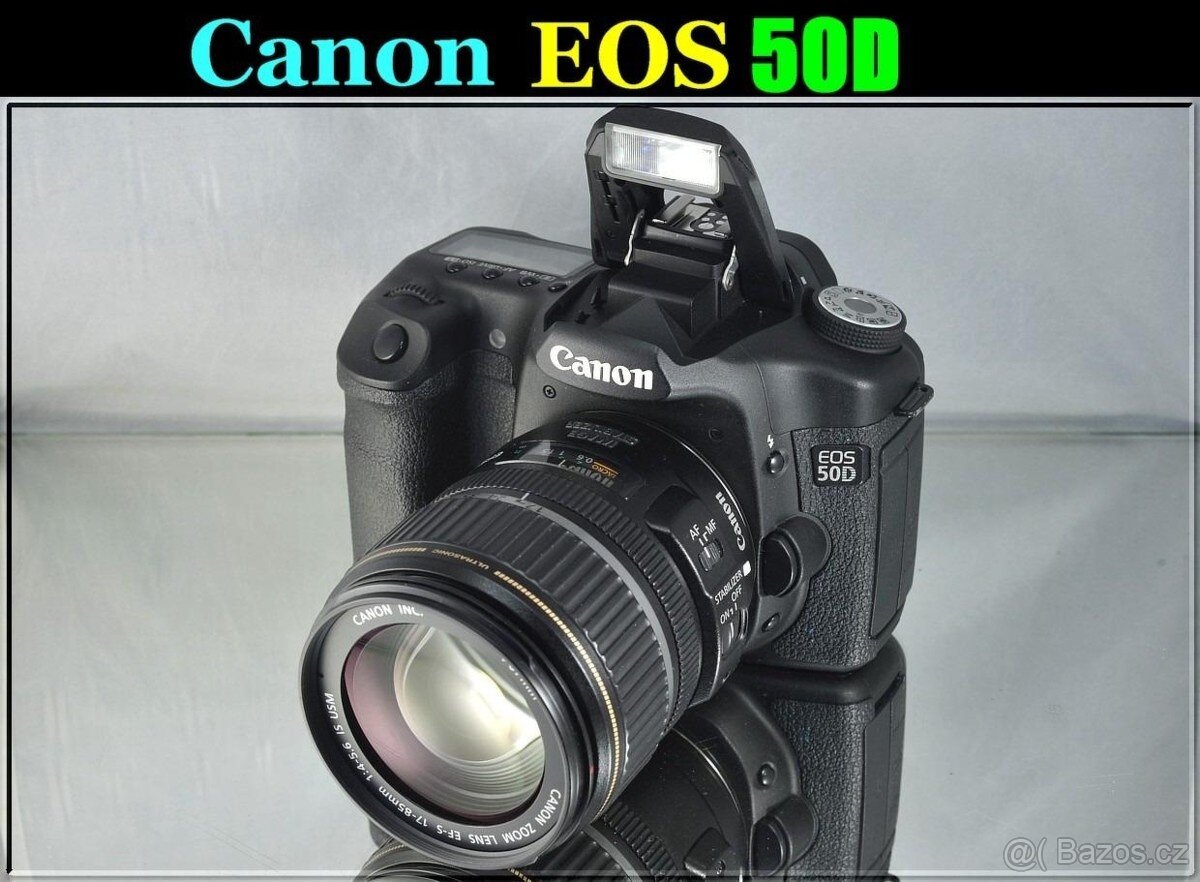 Canon EOS 50D + Objektiv Canon 17-85mm 37000 Exp.