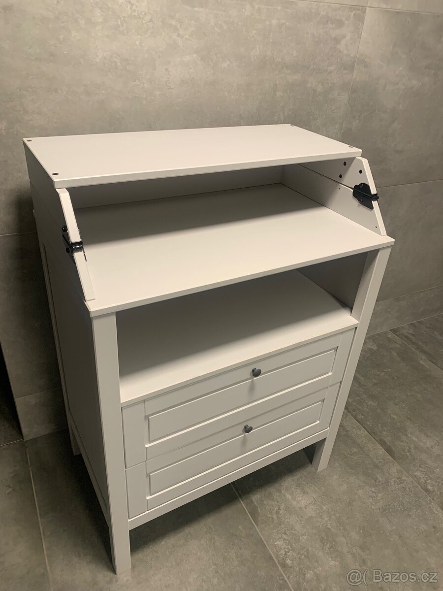 Přebalovací komoda šedá - SUNDVIK