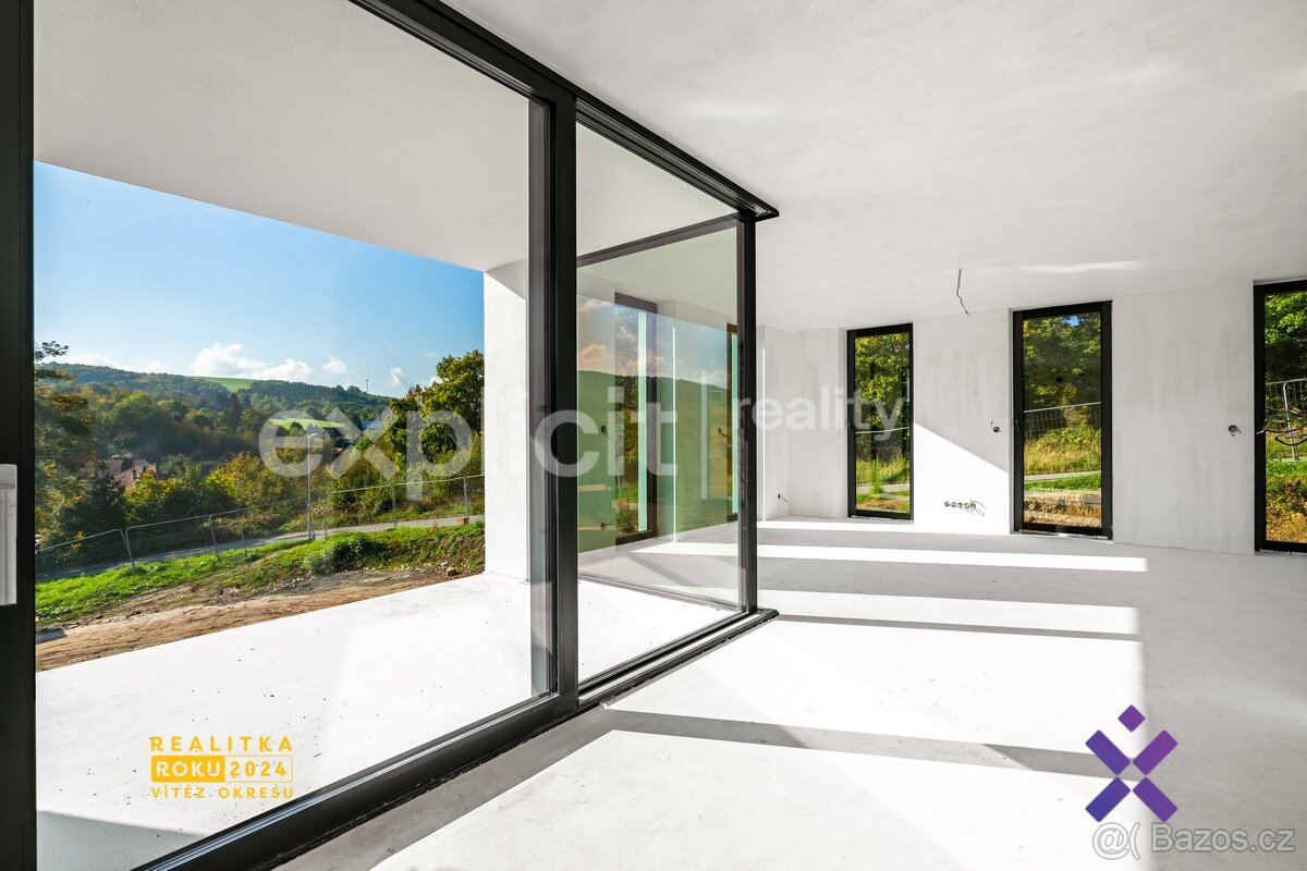 Prodej bytu 2+kk, 93 m² s terasou - Březnice u Zlína