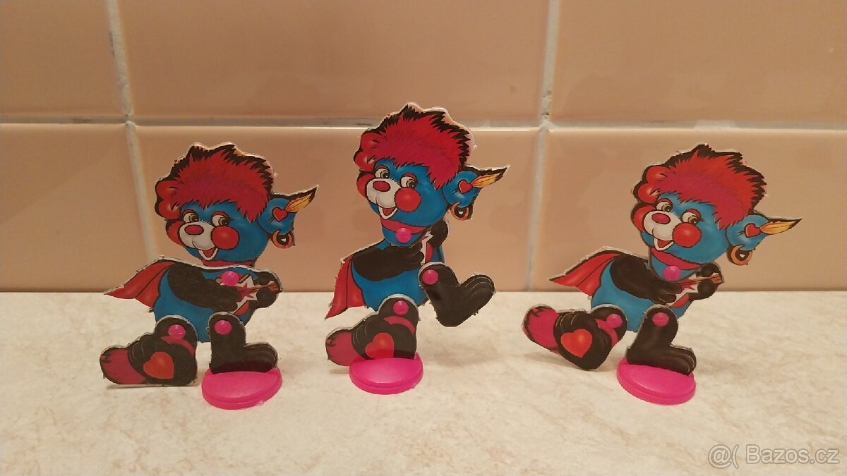 KUKLA MUKLA pohyblivé figurky, KINDER postavičky, miniatury