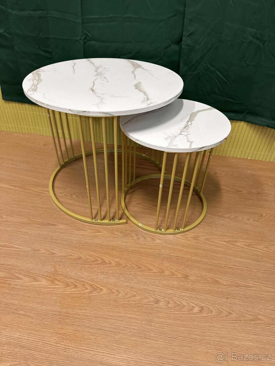 Moderní set 2 konferenčních stolků