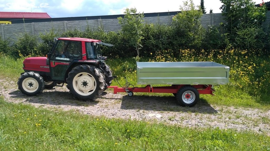 Sklápěcí vlek za malotraktor i traktor