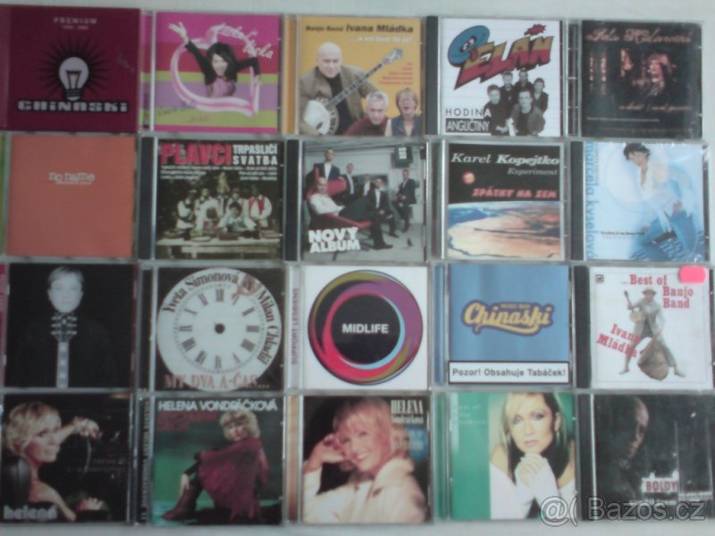 Nová fota 14.11. Československá CD perfekt stav od 99 Kč
