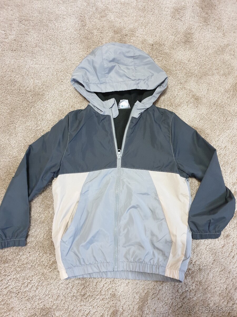 NOVÁ - podzimní/jarní bunda vel.122 (6-7let)