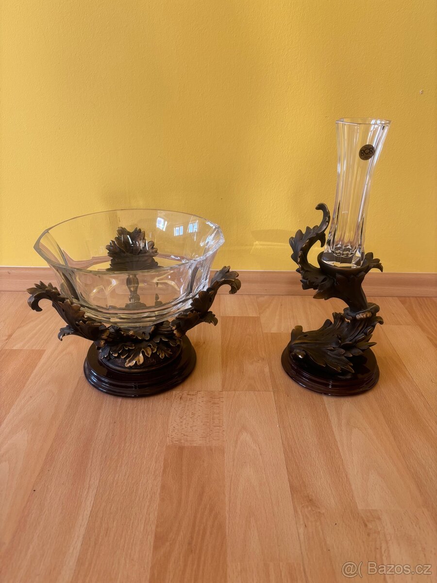 Dekorativní mísa a váza