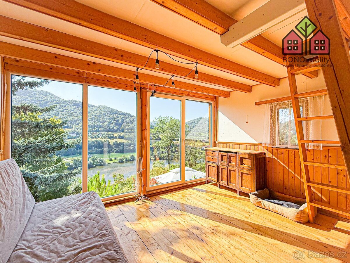 Chata, OV, plocha 40 m2, sklep 16 m2, dobrý stav, zahrada 10