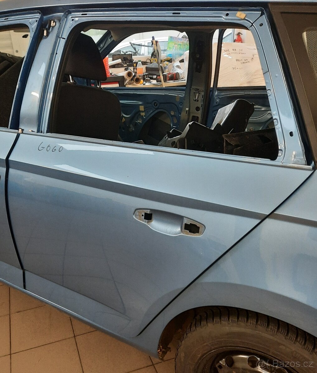 nd z škoda fabia 3 999mpi světle tmave modrá