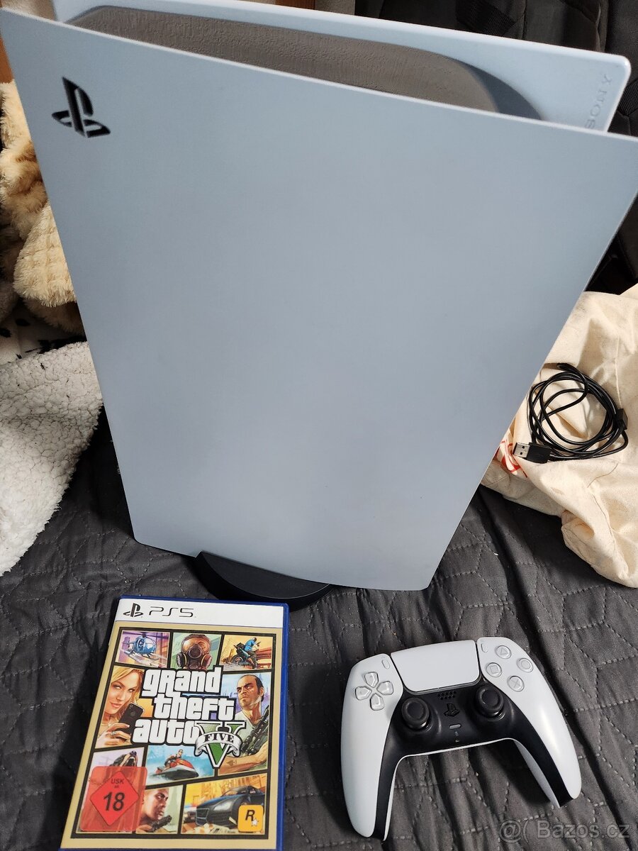 Sony playstation 5 disk + gta V