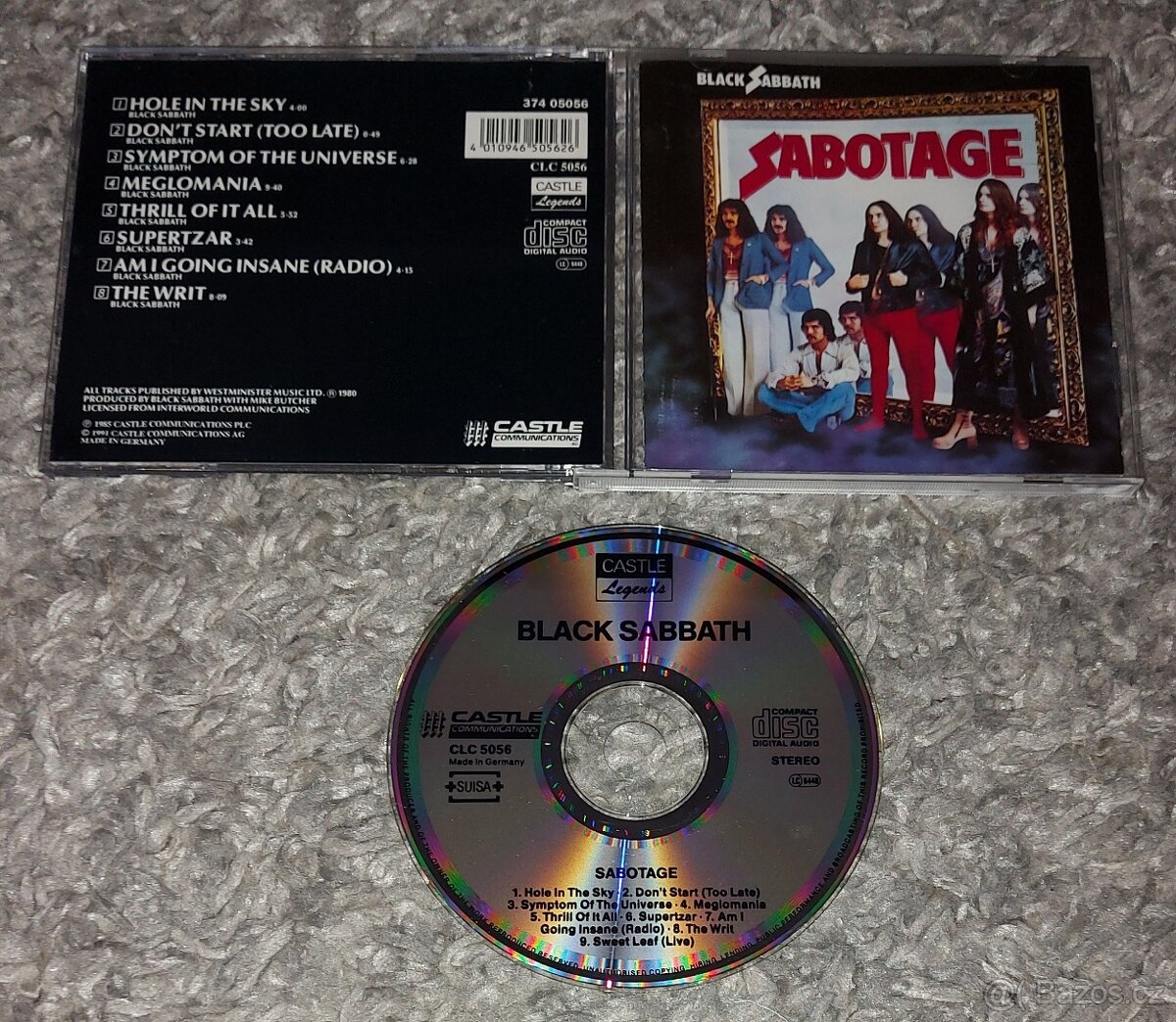 CD Black Sabbath - Sabotage