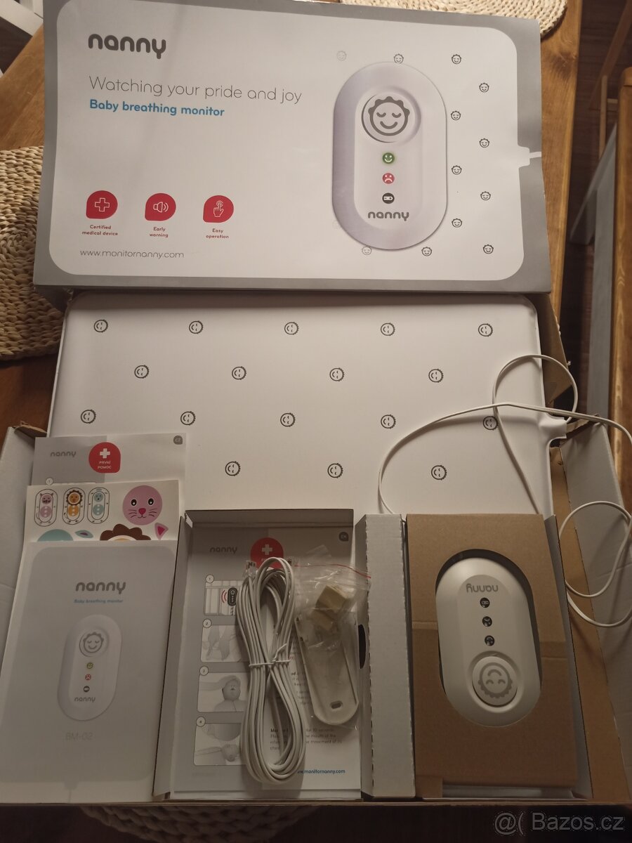 Detektor, monitor dechu BM-02