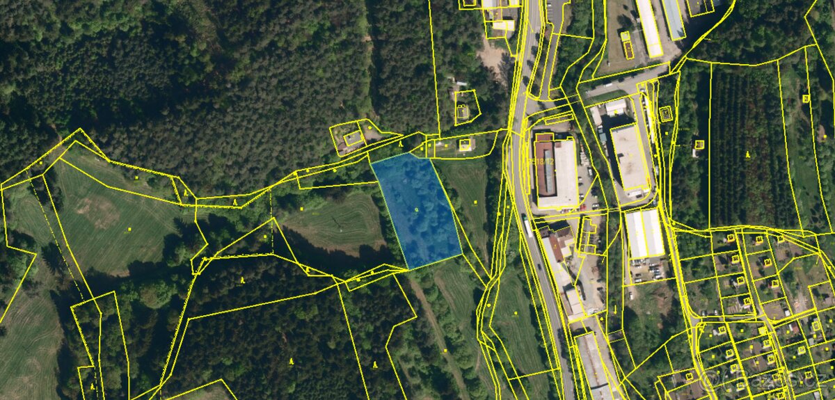 Prodej zahrady 2284 m²