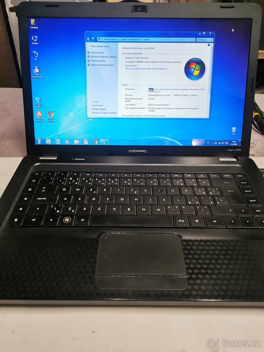 HP compaq presario CQ56