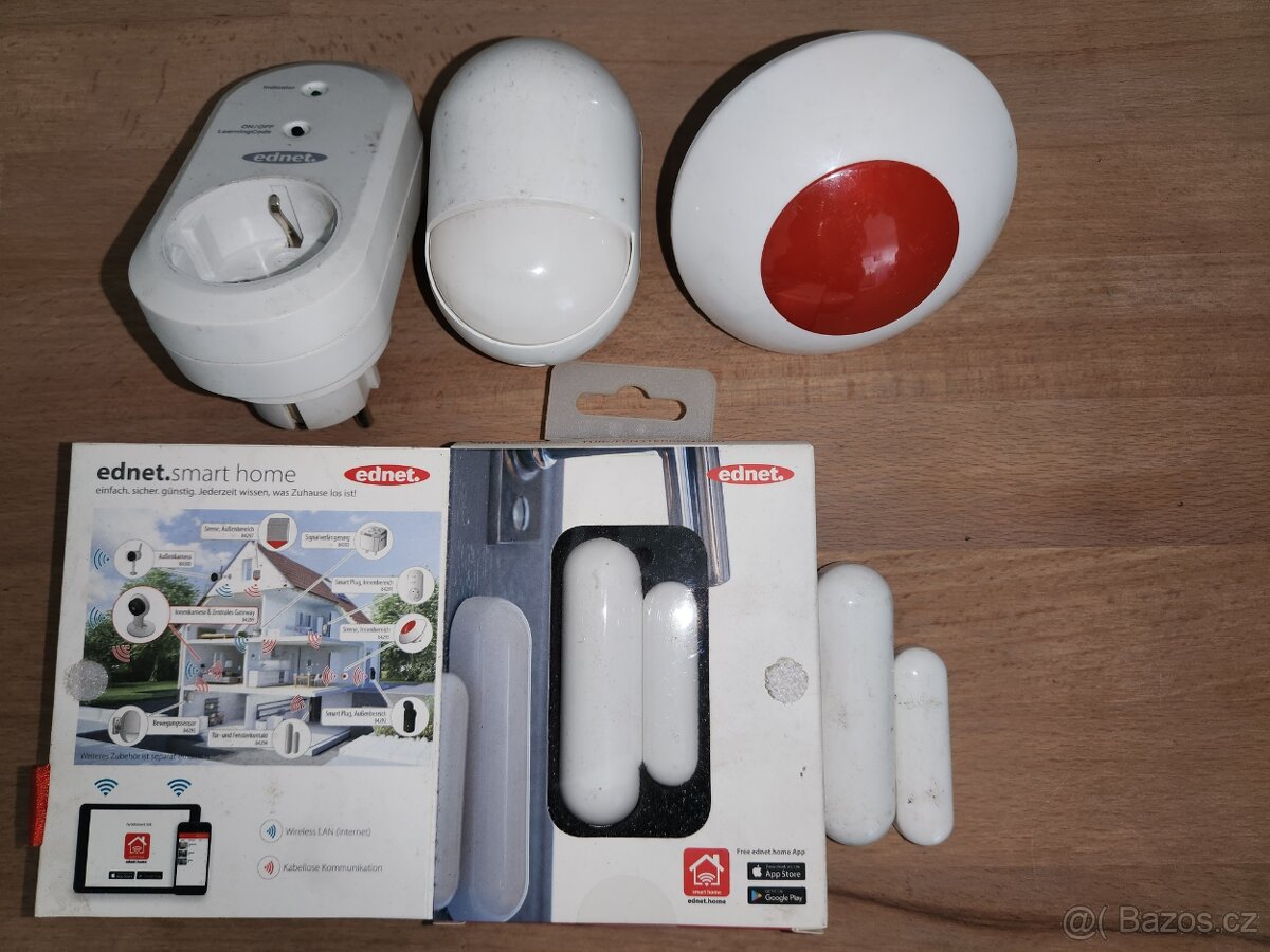 ednet.smart home starter kit security