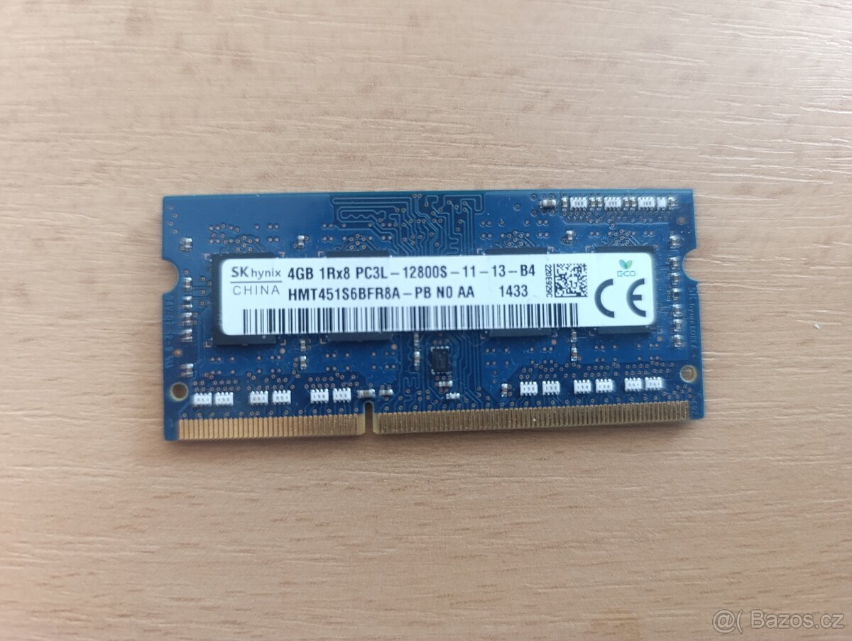 4GB ddr3L ram do notebooku