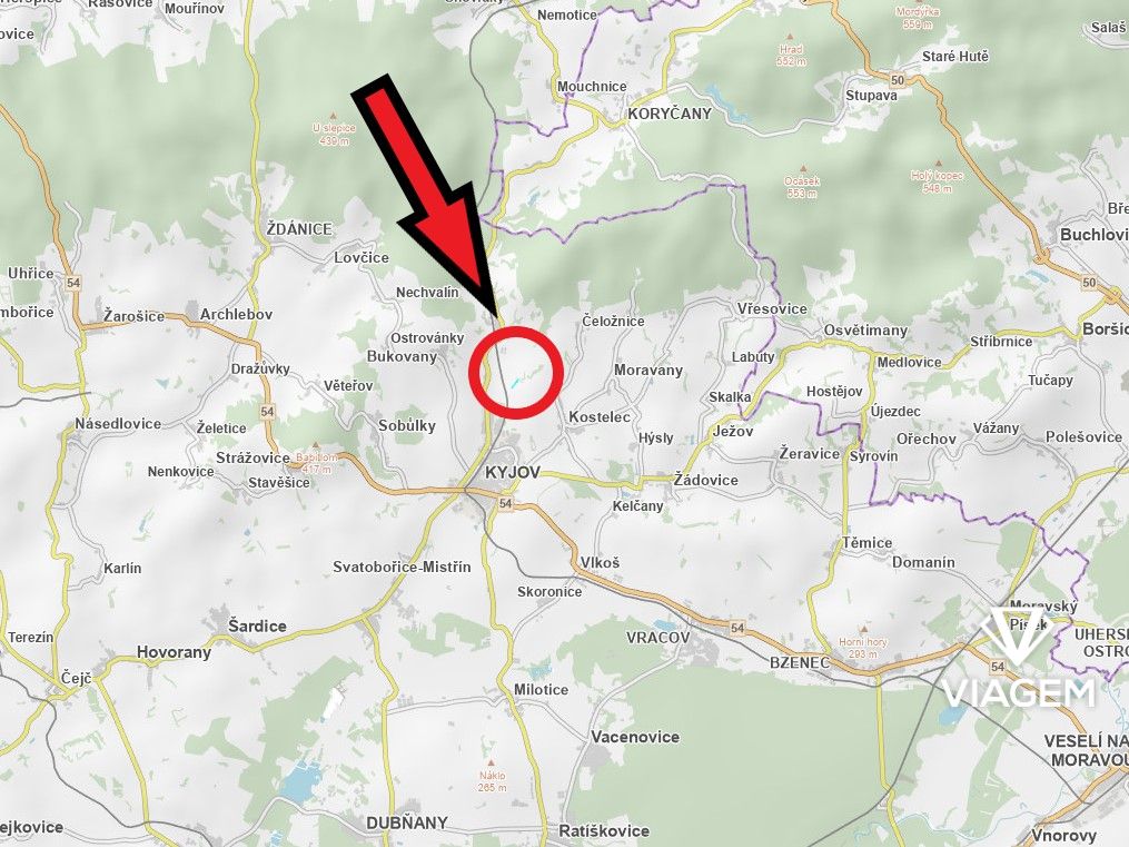 Prodej zahrady, 2534 m², Hodonín