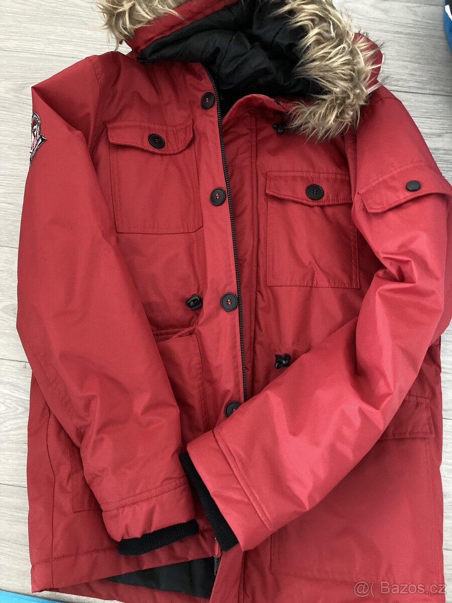 Pánská zimní bunda/kabát XL