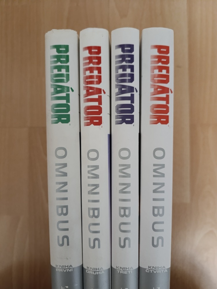 PREDATOR omnibus 1-4 komplet komiks