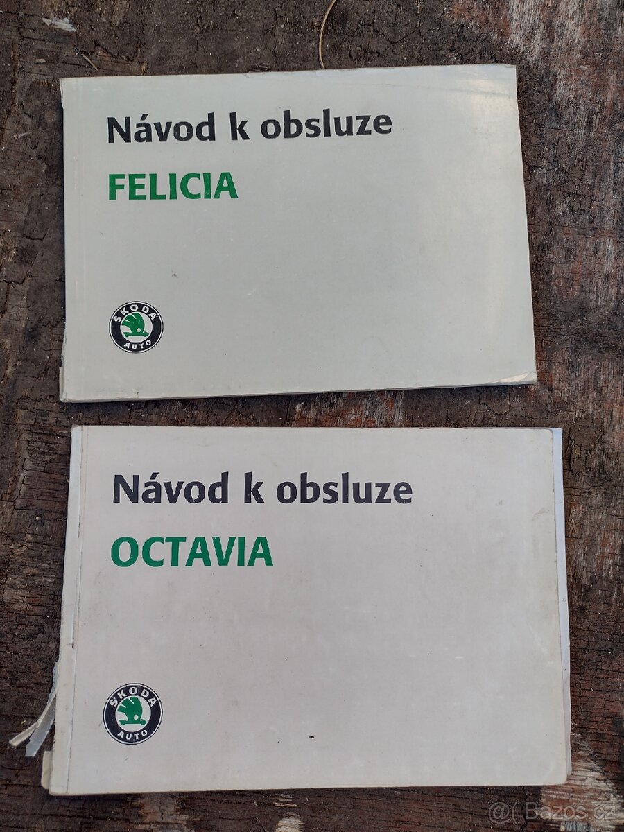 Prodám návod k obsluze Škoda