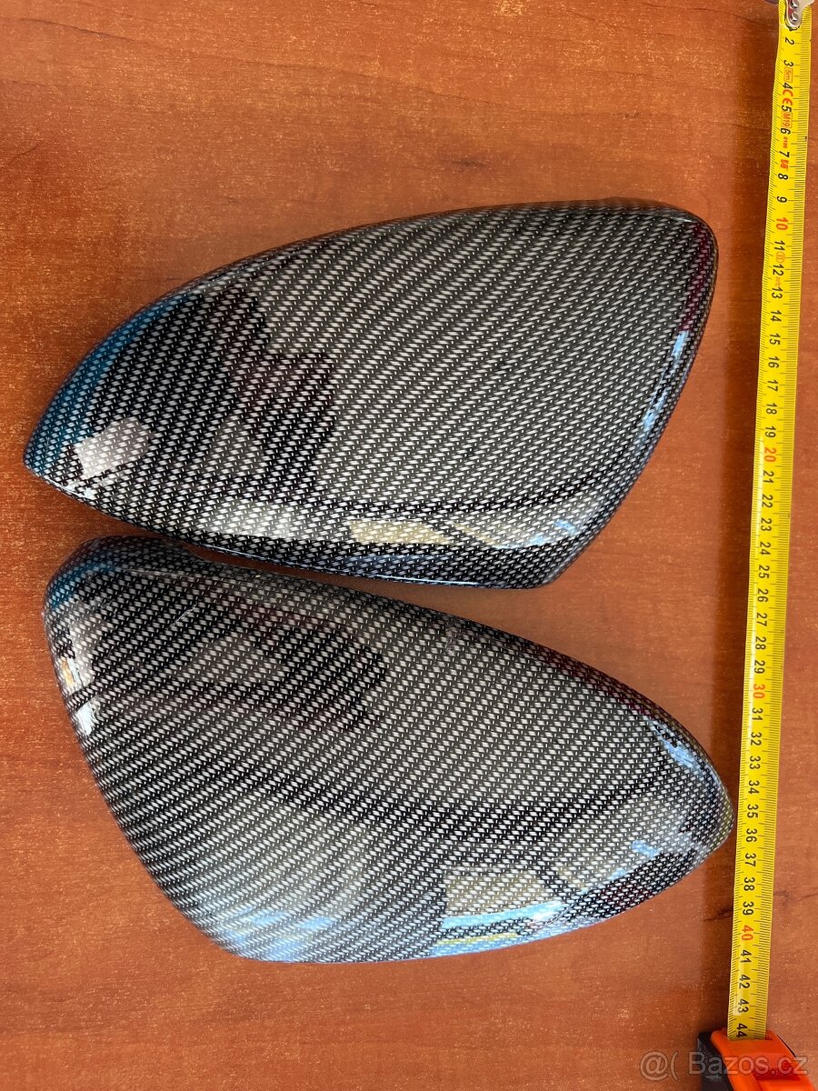 Plastove kryty zrcatek na Golf 7R