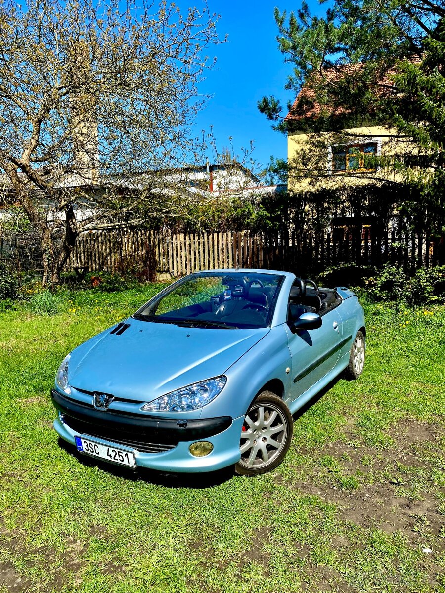 Peugeot 206 gti 2.0 100kw cabrio