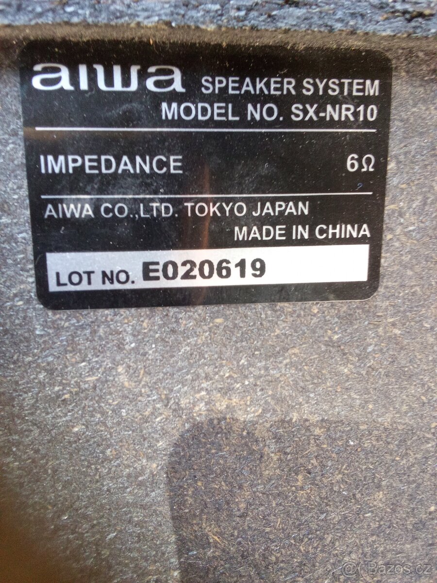 Prodám párové reproduktory Aiwa