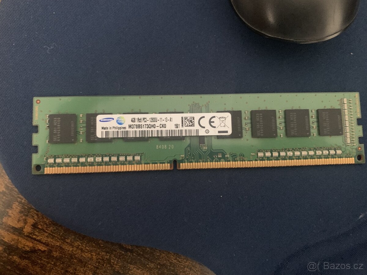 RAM DDR3 4GB 12800U Samsung M378B5173QH0-CK0
