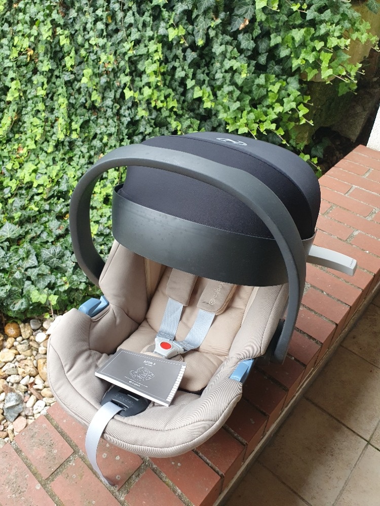 "VAJÍČKO" -> AUTOSEDAČKA Cybex Aton + ZÁKLADNA CYBEX Aton