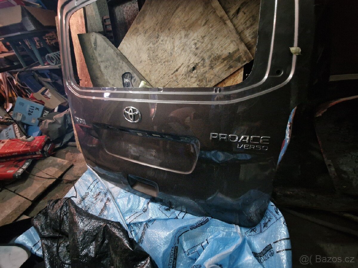 Toyota Proace zadni vrata