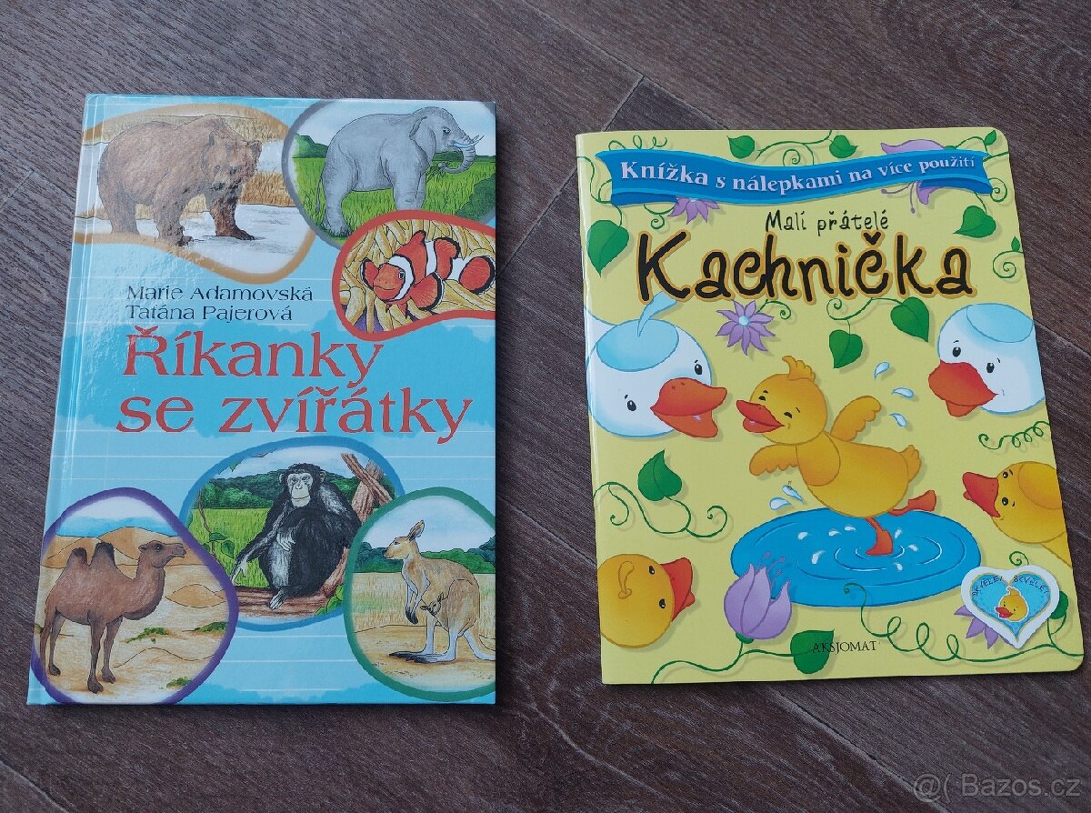 Nová kniha Říkanky se zvířátky a Kachnička Malí...