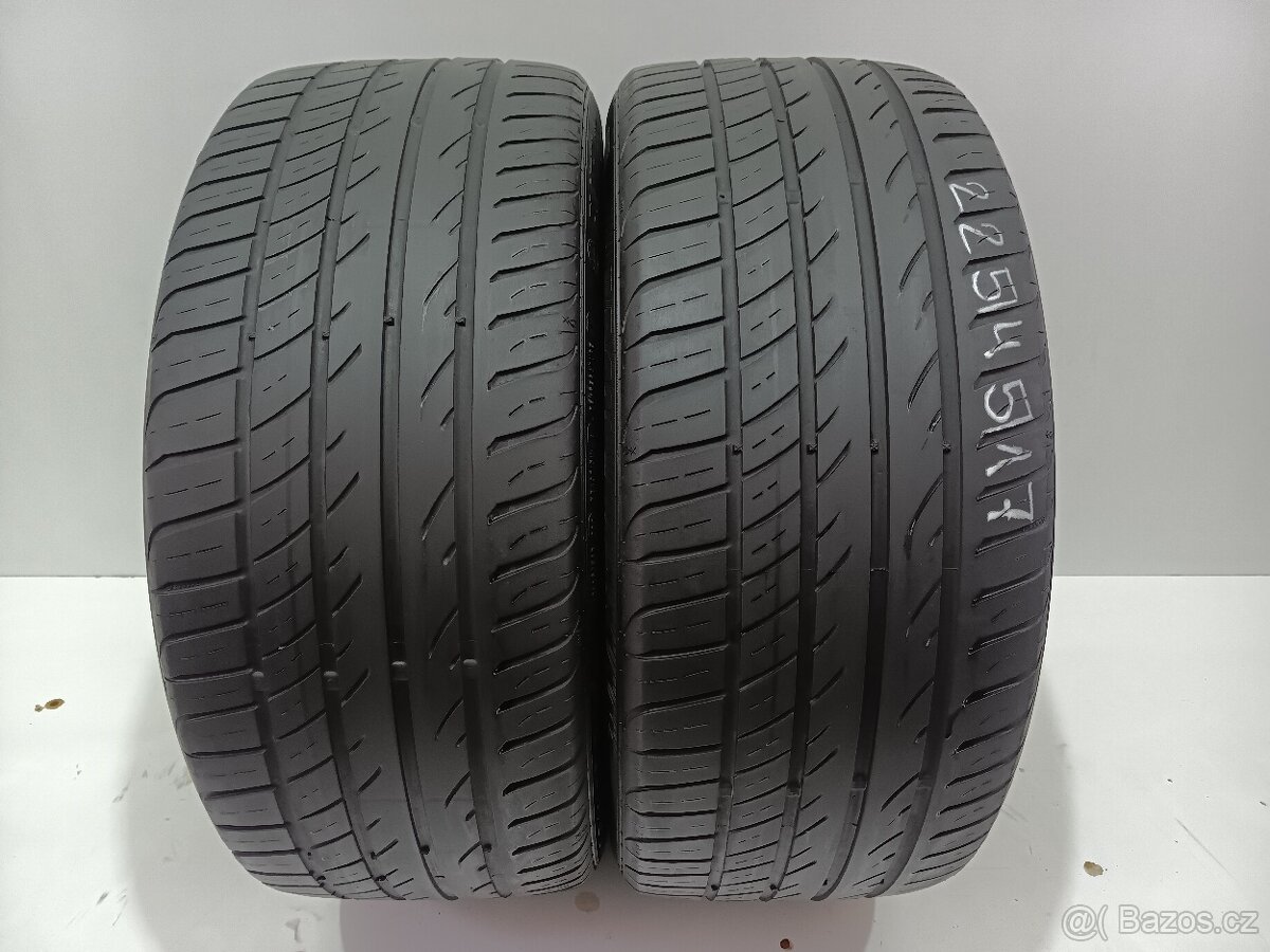 2ks letní pneu 225/45/17 Platin