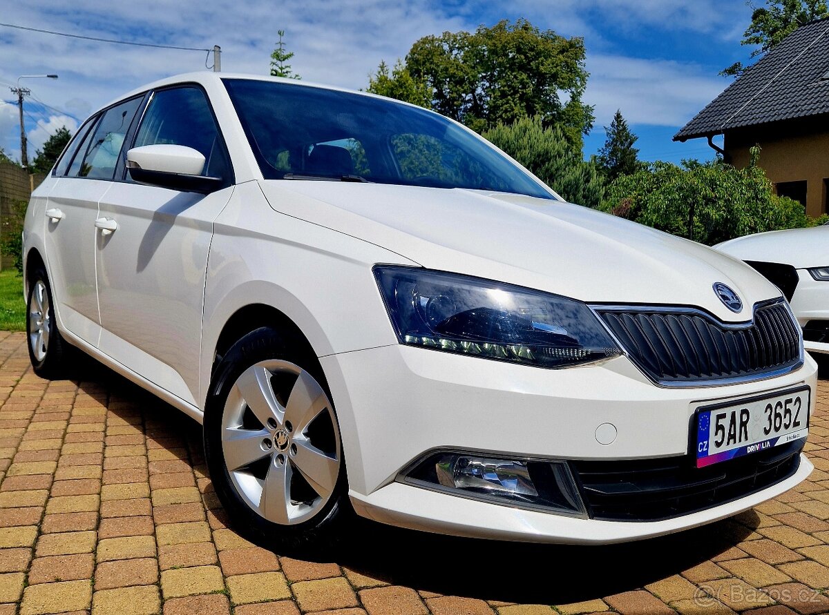 Škoda Fabia III 1.2 TSi 66kw, STYLE, 8/2016, 56 tkm, ČR