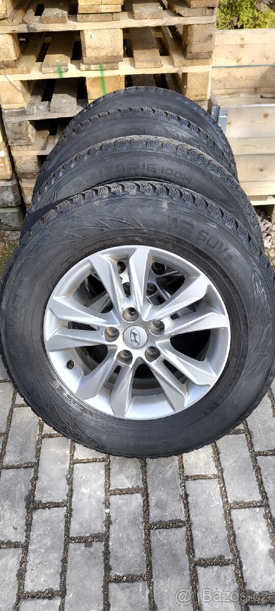 Hyundai Tuscon 2018 ALU "16" + zimní pneu 215/70R16