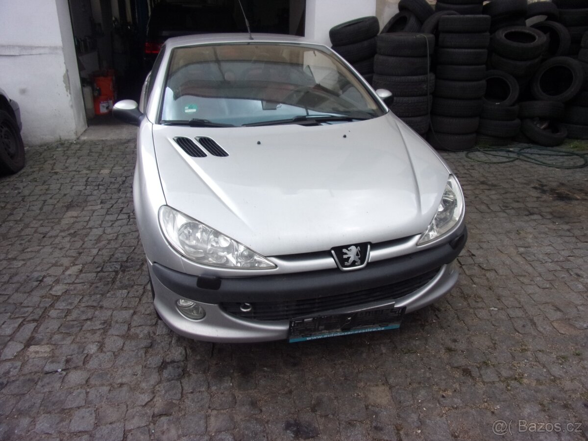 Náhradní díly na Peugeot 206, CC Kabrio