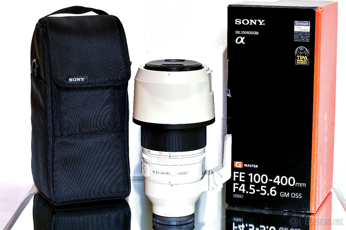 Sony FE 100-400mm f/4,5-5,6 GM OSS NEPOUŽÍVANÝ