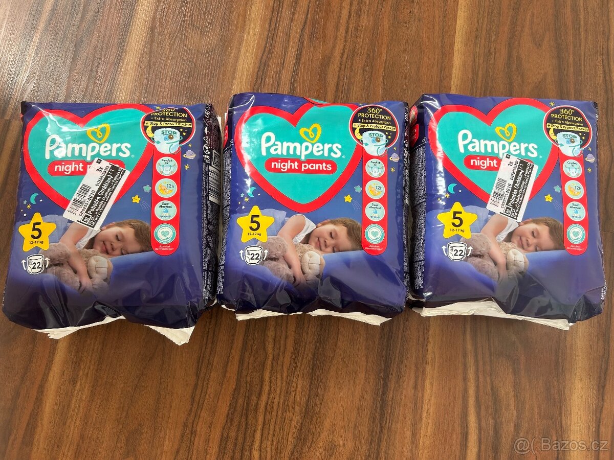 Pleny Pampers Night Pants 5