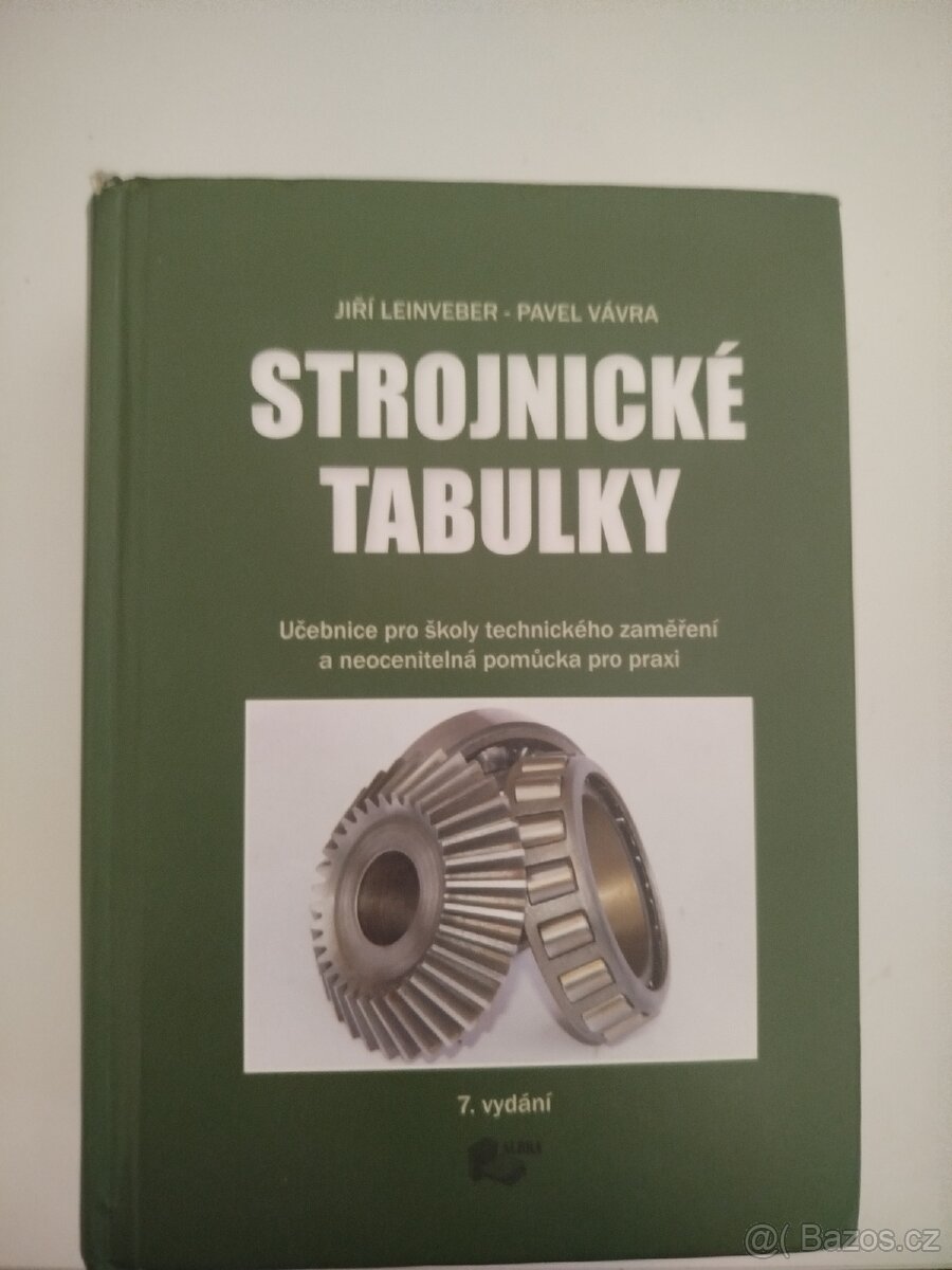 Strojnické Tabulky