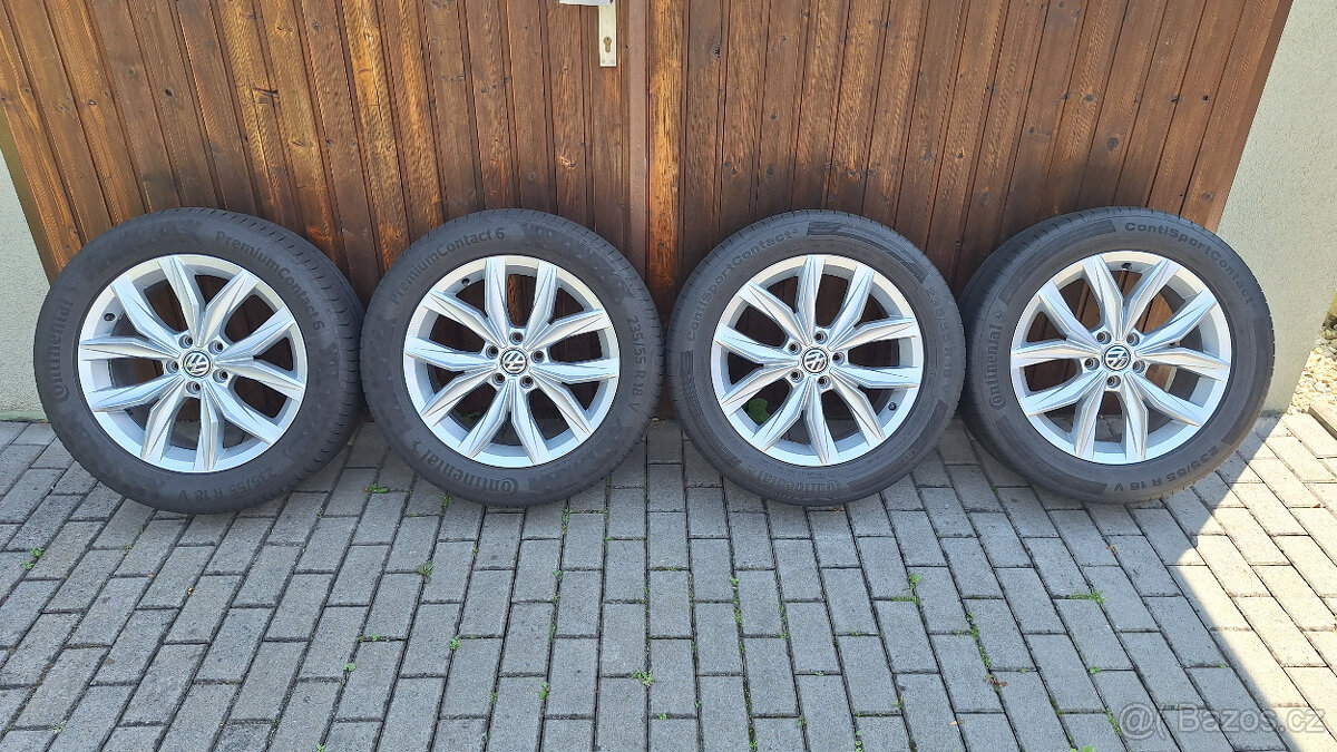 Orig. Alu kola Kingston, VW Tiguan, 5x112 R18
