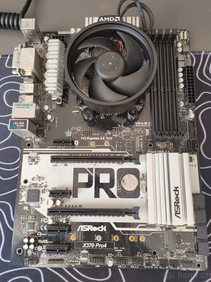 Am4 základní deska s procesorem Ryzen 3 2200g