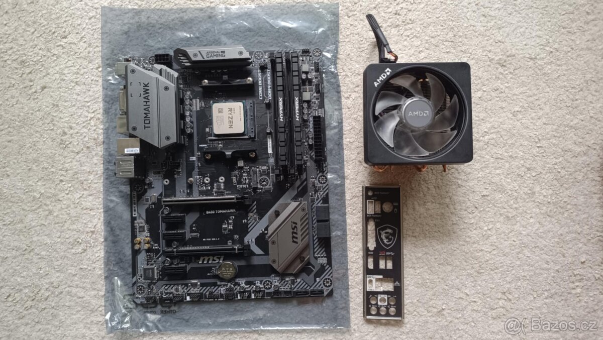 MSI B450 + R5 3600 + DDR4 16GB + Wraith PRISM RGB
