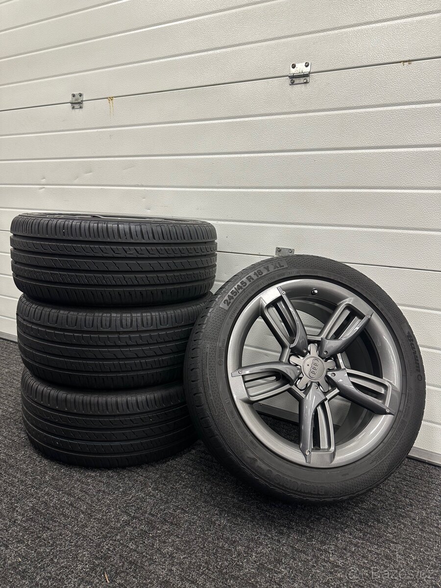 ORIGINAL ALU KOLA AUDI A6 4F ALLROAD, 245/45/18